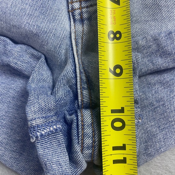 Billabong Denim Shorts Womens Size 26 Blue Distressed Cuffed Casual - Picture 13 of 14